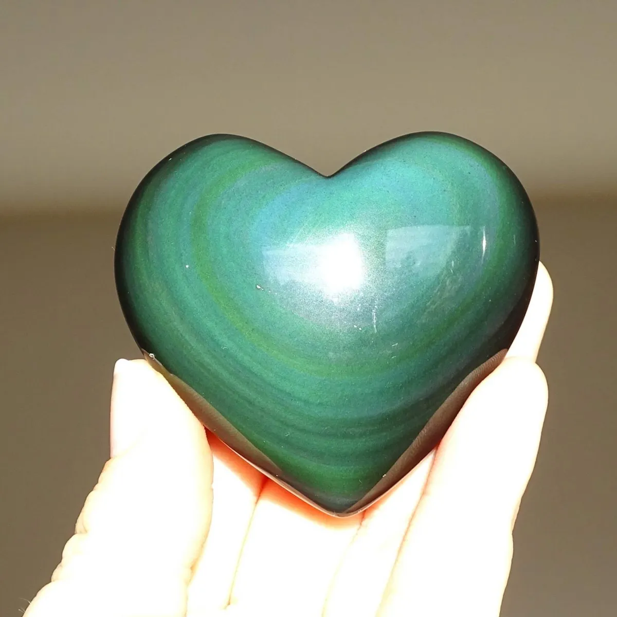 Obsidián duhový leštěný 73g, Mexiko | MINERALS-STONES®