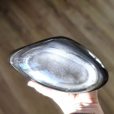 Obsidián stříbrný 2242g, Mexiko | MINERALS-STONES®