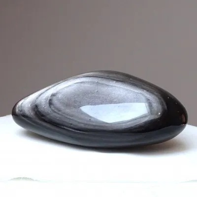 Obsidián stříbrný 2242g, Mexiko | MINERALS-STONES®