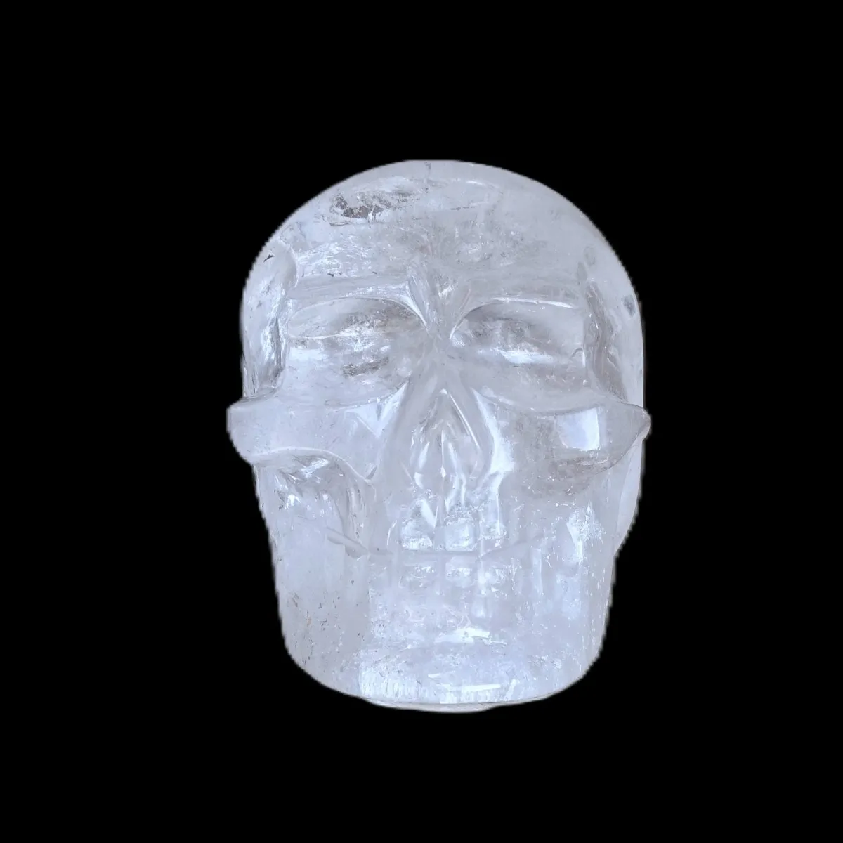 Křišťálová lebka 383g, Brazílie | MINERALS-STONES®