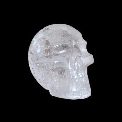 Quartz crystal skull 383g, Brazil | MINERALS-STONES®