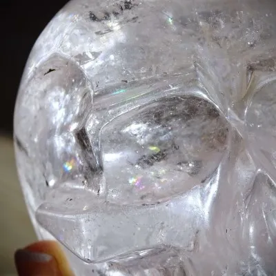 Quartz crystal skull 383g, Brazil | MINERALS-STONES®