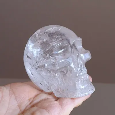 Křišťálová lebka 383g, Brazílie | MINERALS-STONES®