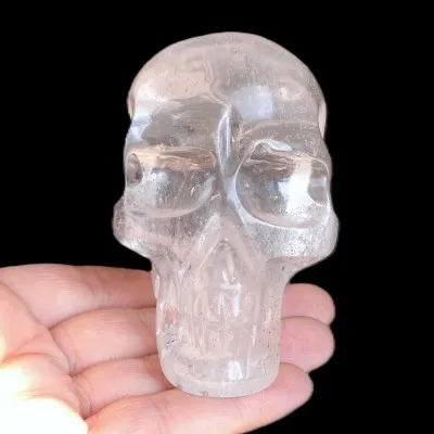 Quartz crystal skull 271g, Brazil | MINERALS-STONES®