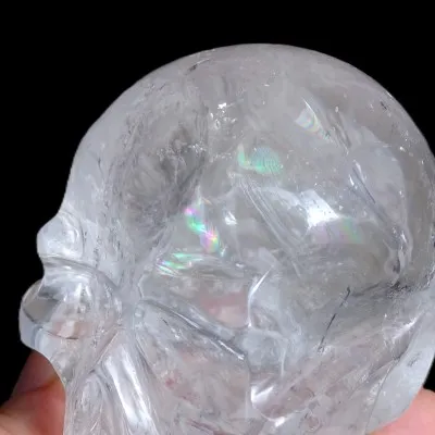 Křišťálová lebka 323g, Brazílie | MINERALS-STONES®