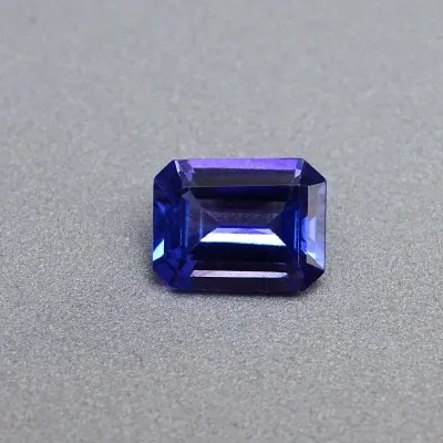 Tansanit Investition Edelsteinschliff 3,04ct, Zertifikat, Tansania