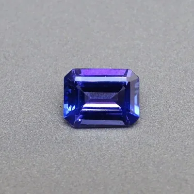 Tansanit Investition Edelsteinschliff 3,04ct, Zertifikat, Tansania