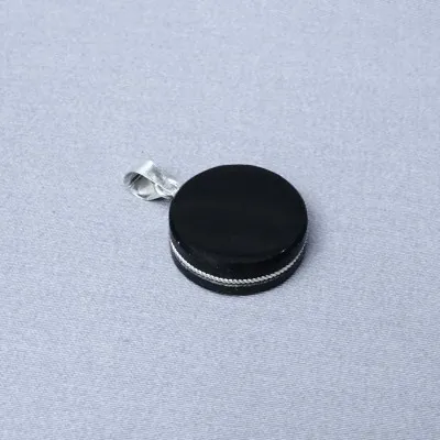 Obsidian shamanic amulet - pendant, Mexico (Aztec symbol)