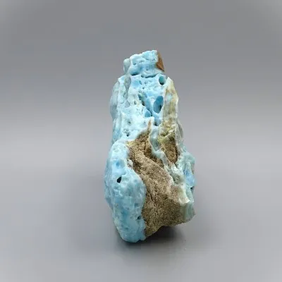 Aragonit naturblau 431g, Afghanistan