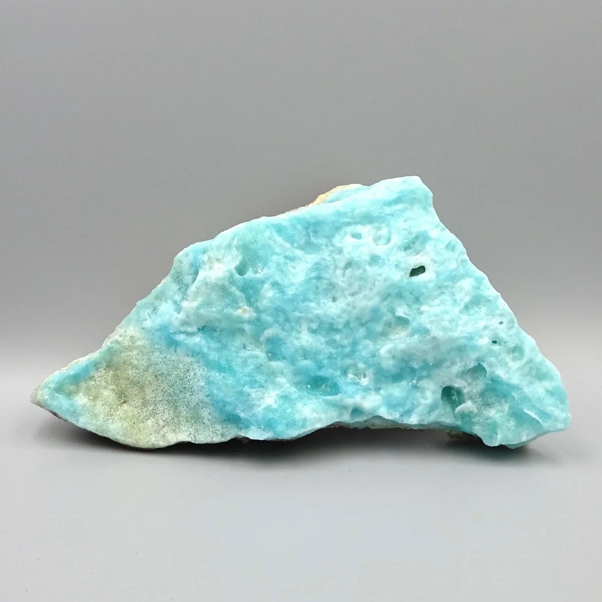 Aragonite natural blue 785g, Afghanistan