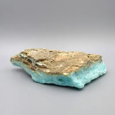 Aragonite natural blue 785g, Afghanistan