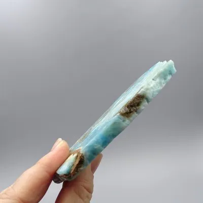 Aragonit naturblau 148g, Afghanistan
