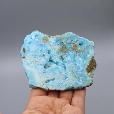 Aragonit naturblau 148g, Afghanistan