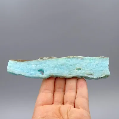 Aragonit naturblau 80g, Afghanistan