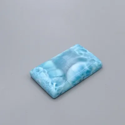 Larimar přírodní leštěný kabošon 58,4g, Dominikánská republika