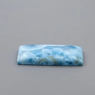 Larimar natural polished cabochon 38.1g, Dominican Republic