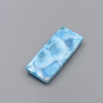 Larimar natural polished cabochon 38.1g, Dominican Republic