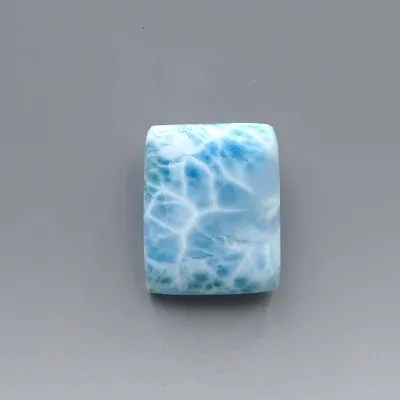 Larimar natürlich polierter Cabochon 12g, Dominikanische Republik