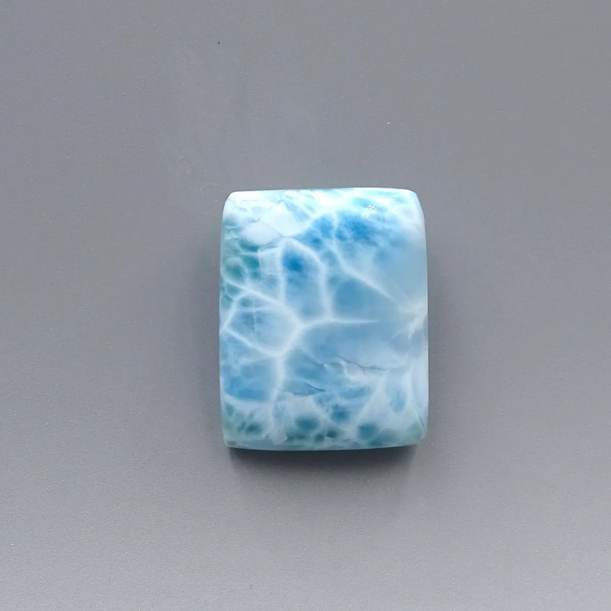 Larimar natural polished cabochon 12g, Dominican Republic