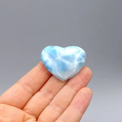 Larimar přírodní leštěný kabošon 18,6g, Dominikánská republika