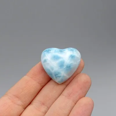 Larimar natürlich polierter Cabochon 15,8g, Dominikanische Republik