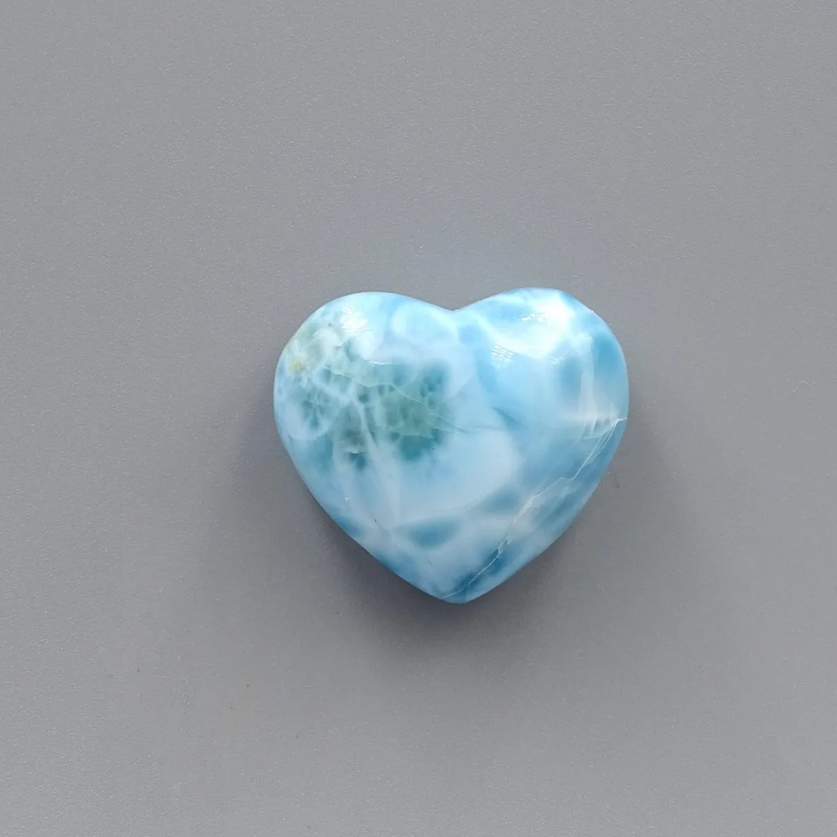 Larimar natural polished cabochon 12.2g, Dominican Republic