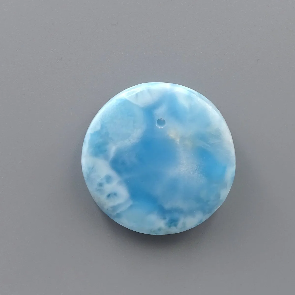 Larimar natürlich polierter Cabochon 37,4g, Dominikanische Republik