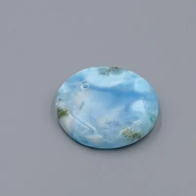 Larimar natural polished cabochon 37.4g, Dominican Republic