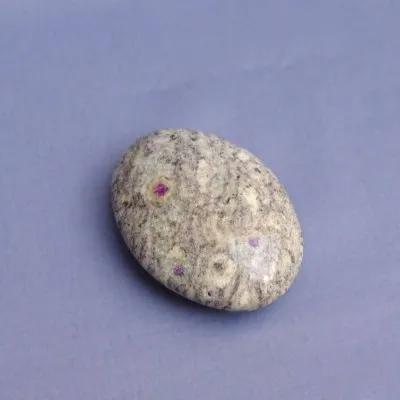Ruby in albite polished 77g, India MINERALS-STONES®