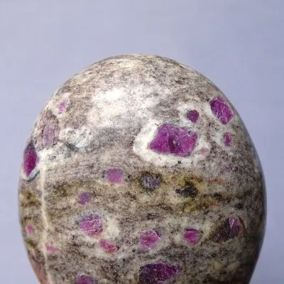 Ruby in albite polished 133g, India MINERALS-STONES®