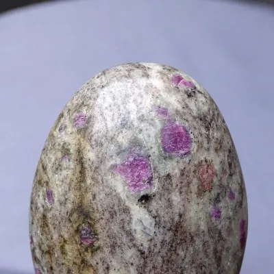 Ruby in albite polished 98g, India MINERALS-STONES®