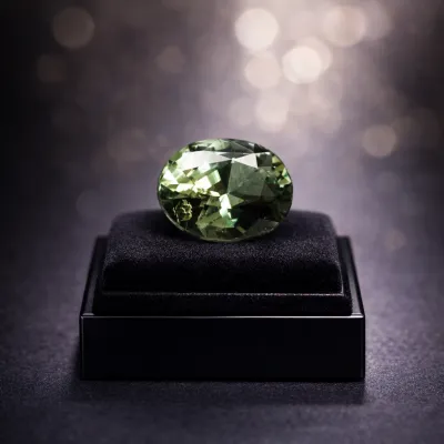 Alexandrite natural cut gemstone 2.40ct, Sri Lanka, CGL certificate