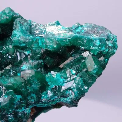 Dioptas natürliche Kristalle 242g, Kongo | MINERALS-STONES