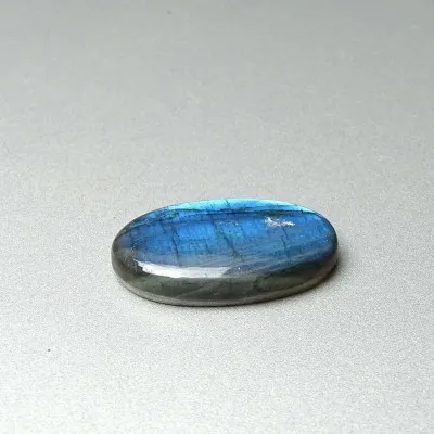 Labradorite natural polished cabochon 11.5g, Madagascar