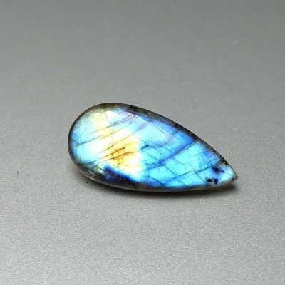 Labradorite natural polished cabochon 8.6g, Madagascar