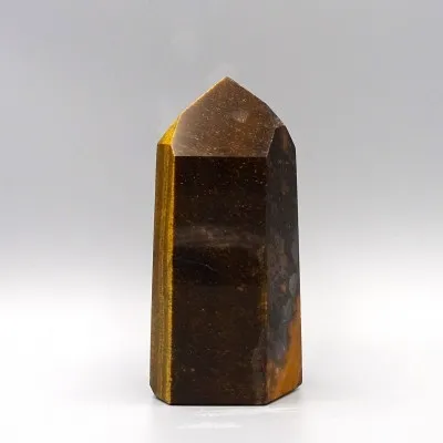 Polierte Tigeraugen-Mineralienkugel 284g, Namibia | MINERALS-STONES