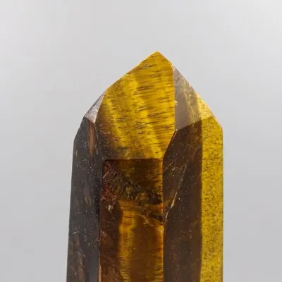 Polierte Tigeraugen-Mineralienkugel 284g, Namibia | MINERALS-STONES