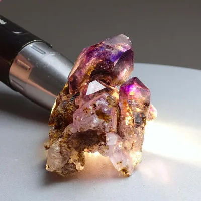 Ametyst Brandberg krystal 67,1g top kvalita, Namibie