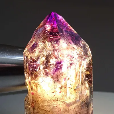 Ametyst Brandberg krystal 67,6g top kvalita, Namibie