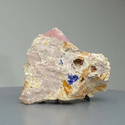 Azurit-Kristalle im Gestein 282g, Marokko | MINERALS-STONES