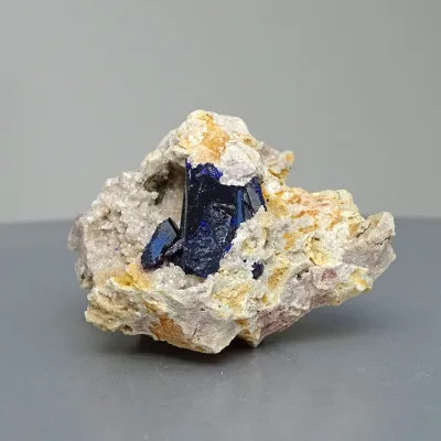 Azurit-Kristalle im Gestein 30g, Marokko | MINERALS-STONES