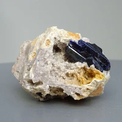 Azurit-Kristalle im Gestein 30g, Marokko | MINERALS-STONES