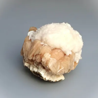 Scolecite on stilbite druse 213g, India | Minerals-Stones®