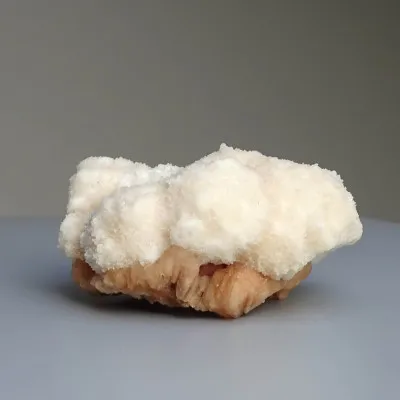 Scolecite on stilbite druse 276g, India | Minerals-Stones®
