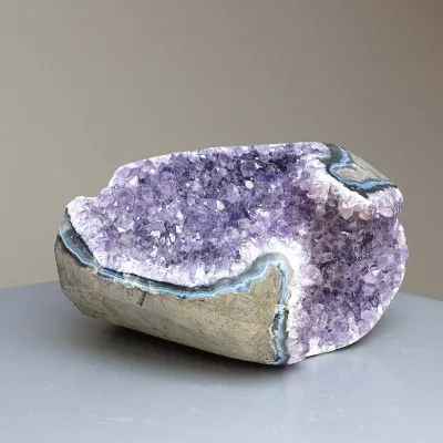 Amethyst-Druse 596g, Uruguay | MINERALS-STONES