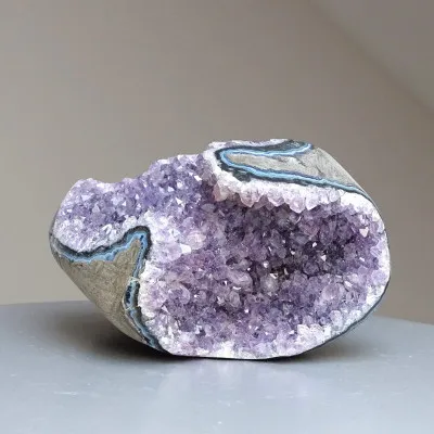 Amethyst-Druse 596g, Uruguay | MINERALS-STONES