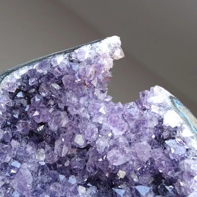 Amethyst natural druse 596g, Uruguay | MINERALS-STONES