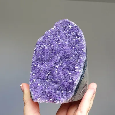 Amethyst-Druse 816g, Uruguay | MINERALS-STONES