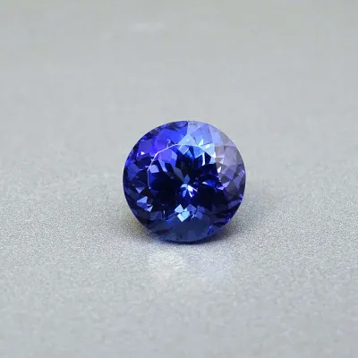 Tansanit Investition Edelsteinschliff 6,30ct, Zertifikat, Tansania