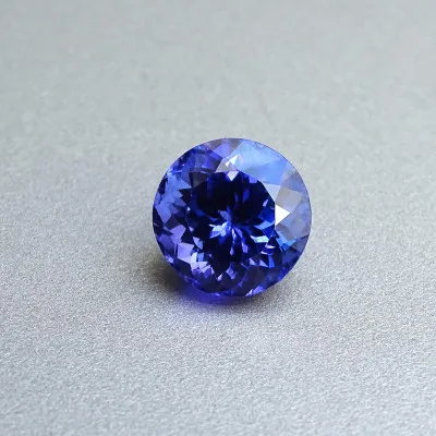 Tansanit Investition Edelsteinschliff 6,30ct, Zertifikat, Tansania